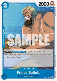 Prince Bellett (EB01-026) [Extra Booster: Memorial Collection] | Gear Gaming Bentonville