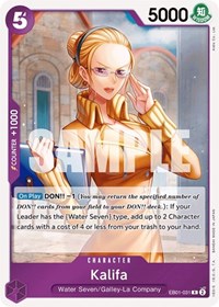 Kalifa [Extra Booster: Memorial Collection] | Gear Gaming Bentonville