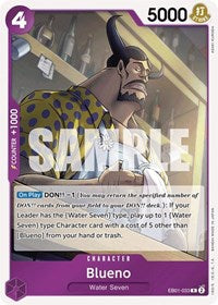 Blueno (EB01-033) [Extra Booster: Memorial Collection] | Gear Gaming Bentonville