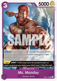 Ms. Monday (EB01-035) [Extra Booster: Memorial Collection] | Gear Gaming Bentonville