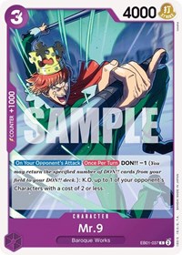 Mr. 9 [Extra Booster: Memorial Collection] | Gear Gaming Bentonville