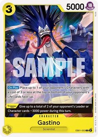 Gastino [Extra Booster: Memorial Collection] | Gear Gaming Bentonville
