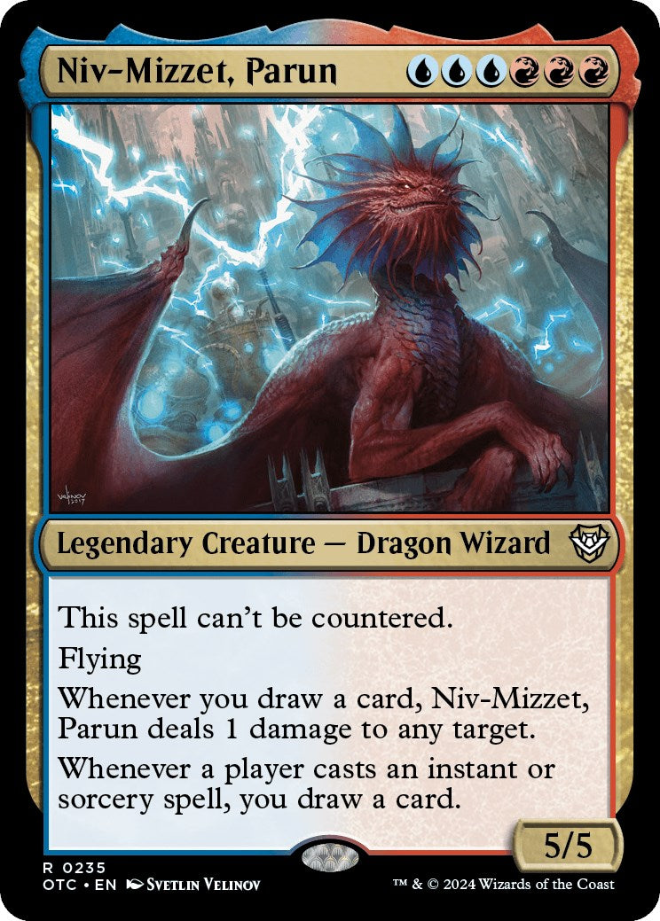 Niv-Mizzet, Parun [Outlaws of Thunder Junction Commander] | Gear Gaming Bentonville