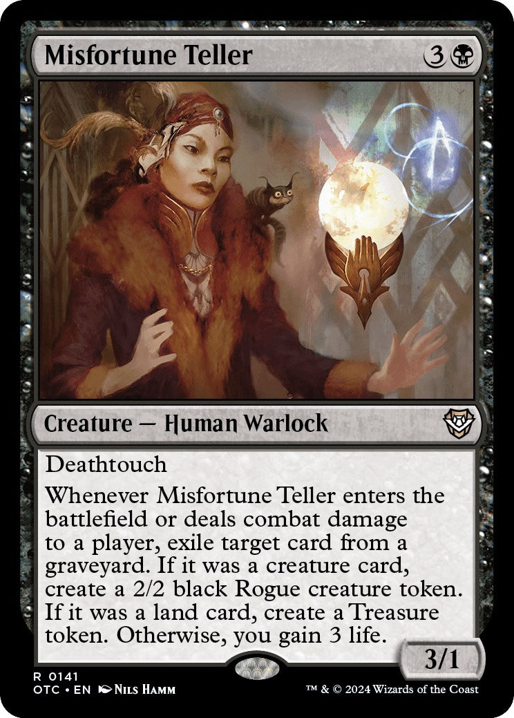 Misfortune Teller [Outlaws of Thunder Junction Commander] | Gear Gaming Bentonville