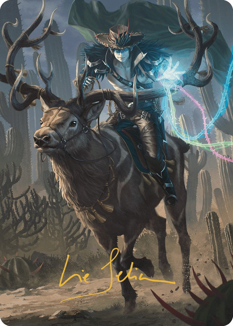 Oko, the Ringleader Art Card (54/54) (Gold-Stamped Signature) [Outlaws of Thunder Junction Art Series] | Gear Gaming Bentonville