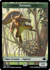 Elephant // Squirrel Double-Sided Token [Dominaria Remastered Tokens] | Gear Gaming Bentonville