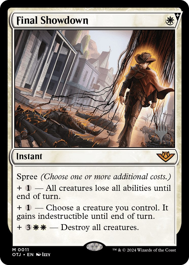 Final Showdown (Promo Pack) [Outlaws of Thunder Junction Promos] | Gear Gaming Bentonville