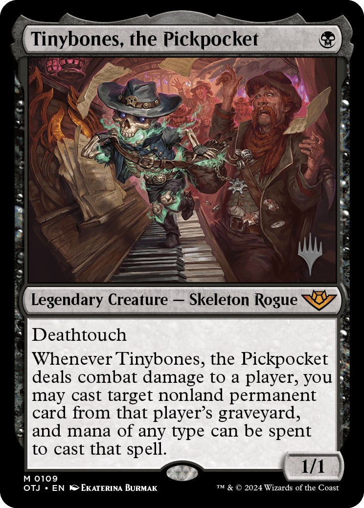 Tinybones, the Pickpocket (Promo Pack) [Outlaws of Thunder Junction Promos] | Gear Gaming Bentonville