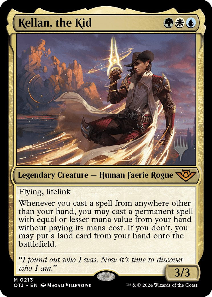 Kellan, the Kid (Promo Pack) [Outlaws of Thunder Junction Promos] | Gear Gaming Bentonville