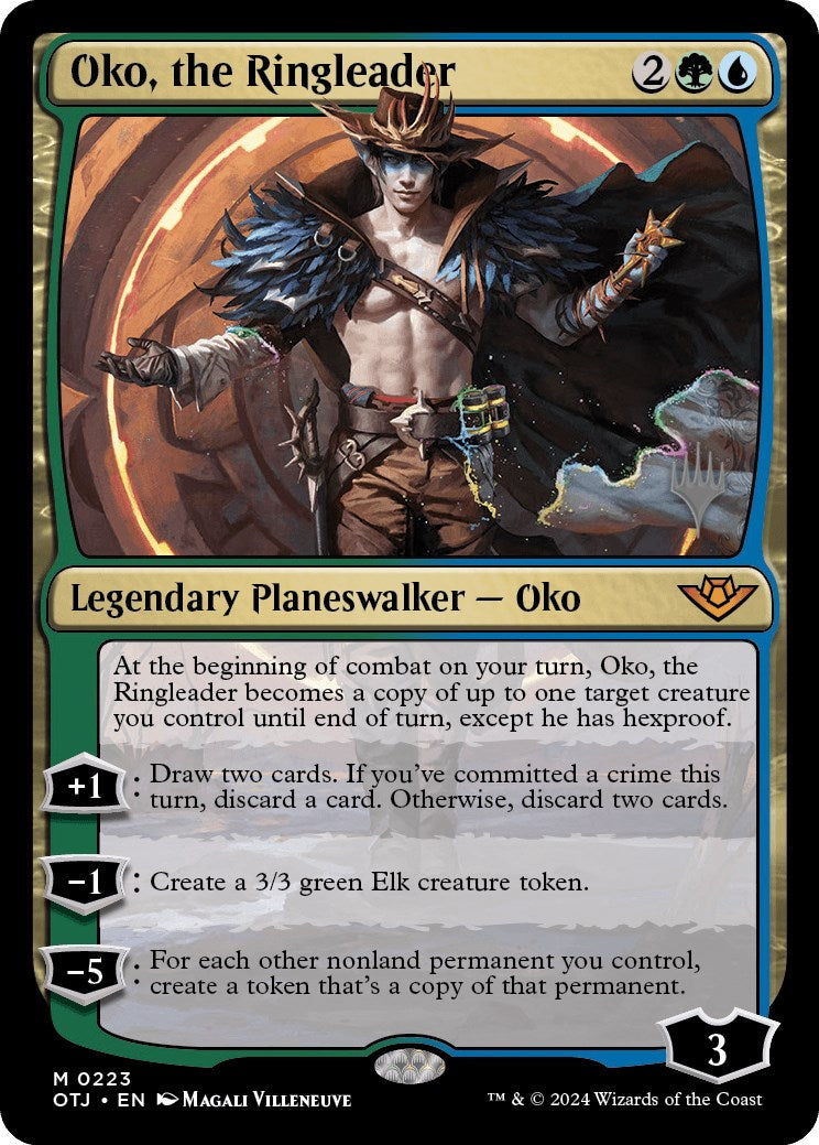 Oko, the Ringleader (Promo Pack) [Outlaws of Thunder Junction Promos] | Gear Gaming Bentonville