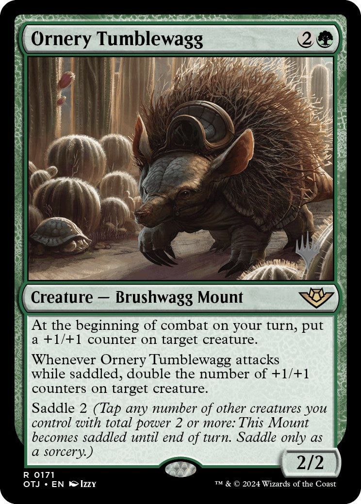 Ornery Tumblewagg (Promo Pack) [Outlaws of Thunder Junction Promos] | Gear Gaming Bentonville