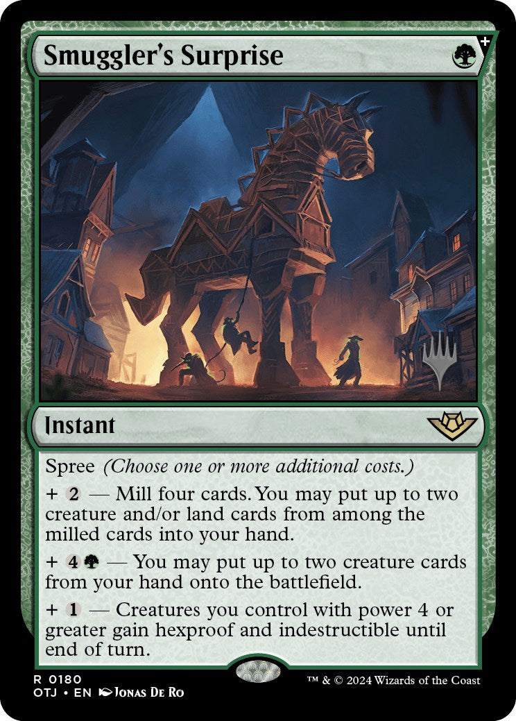 Smuggler's Surprise (Promo Pack) [Outlaws of Thunder Junction Promos] | Gear Gaming Bentonville