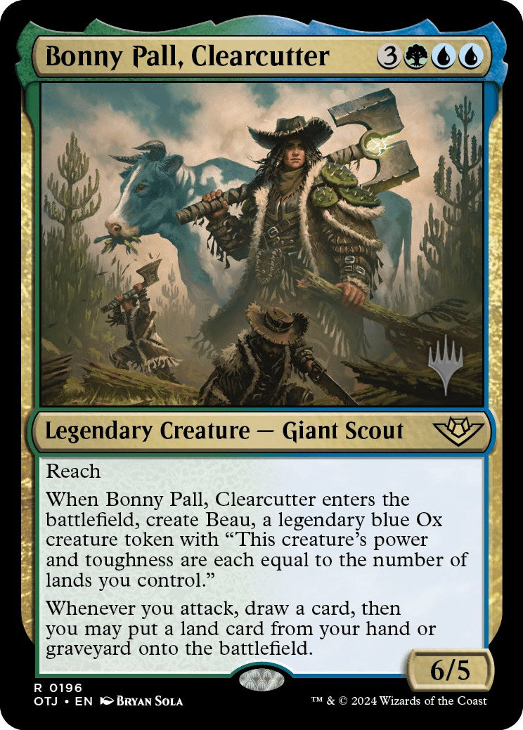 Bonny Pall, Clearcutter (Promo Pack) [Outlaws of Thunder Junction Promos] | Gear Gaming Bentonville