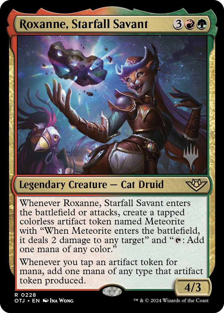 Roxanne, Starfall Savant (Promo Pack) [Outlaws of Thunder Junction Promos] | Gear Gaming Bentonville