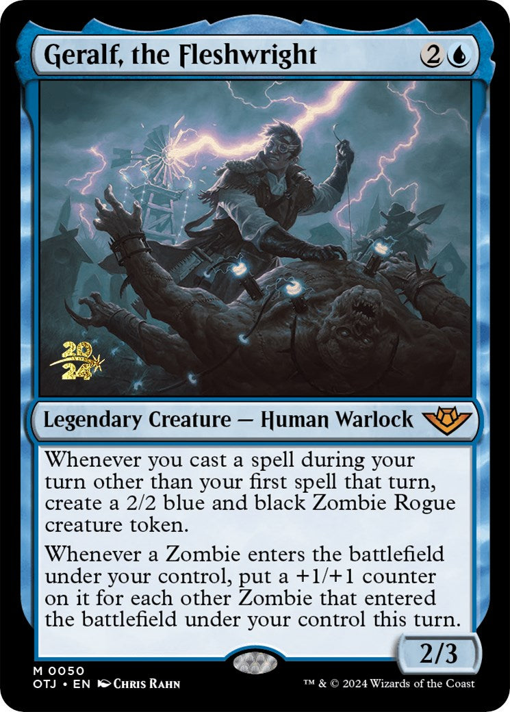 Geralf, the Fleshwright [Outlaws of Thunder Junction Prerelease Promos] | Gear Gaming Bentonville