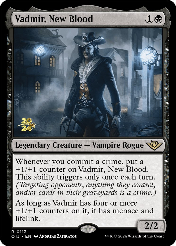 Vadmir, New Blood [Outlaws of Thunder Junction Prerelease Promos] | Gear Gaming Bentonville