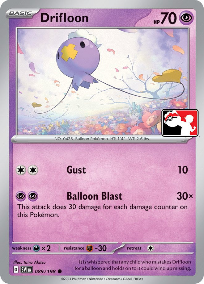 Drifloon (089/198) [Prize Pack Series Four] | Gear Gaming Bentonville