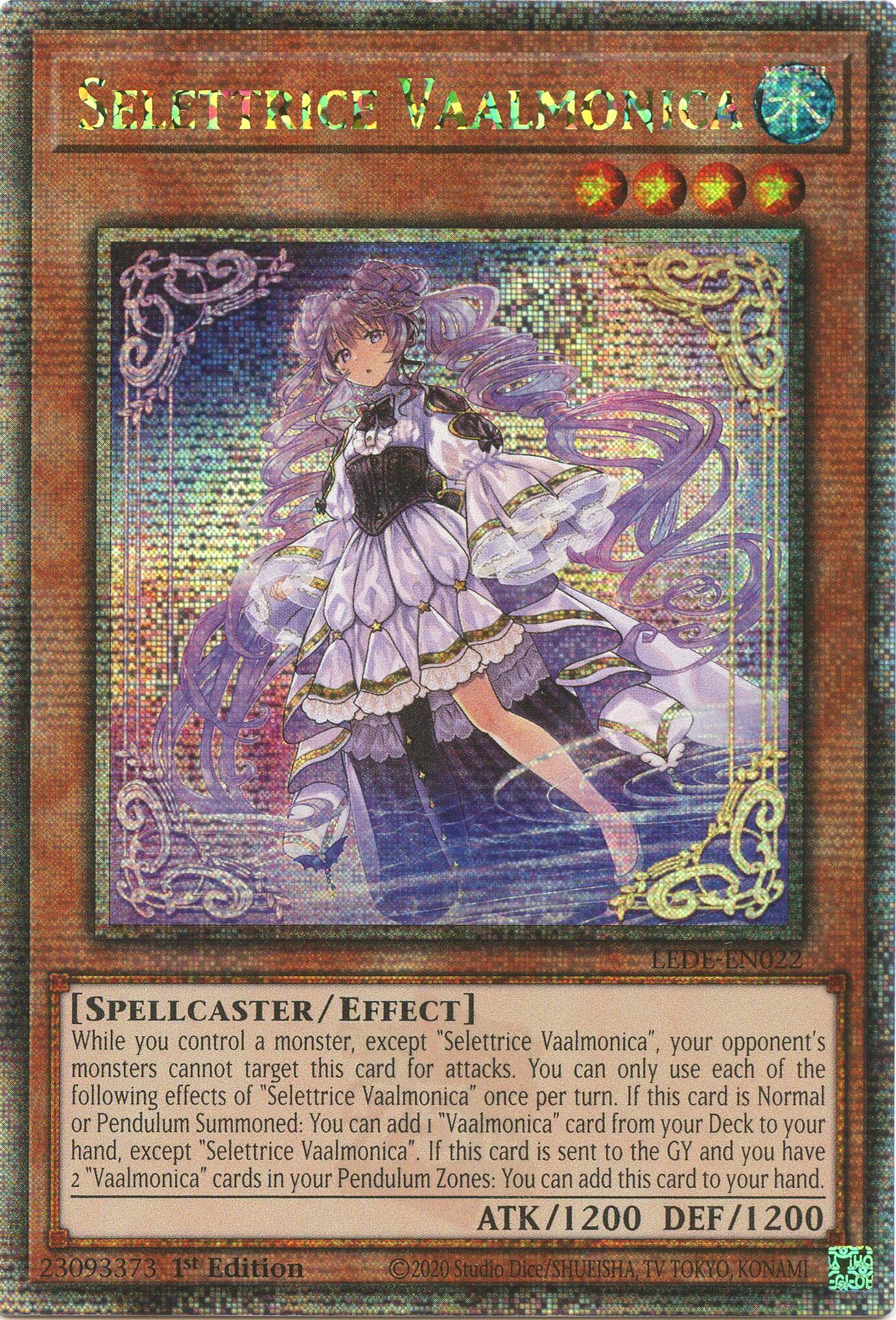 Selettrice Vaalmonica (Quarter Century Secret Rare) [LEDE-EN022] Quarter Century Secret Rare | Gear Gaming Bentonville