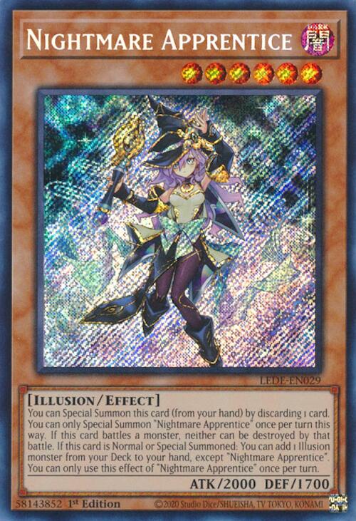 Nightmare Apprentice [LEDE-EN029] Secret Rare | Gear Gaming Bentonville