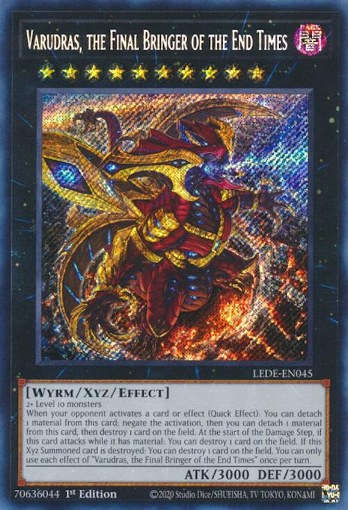 Varudras, the Final Bringer of the End Times [LEDE-EN045] Secret Rare | Gear Gaming Bentonville