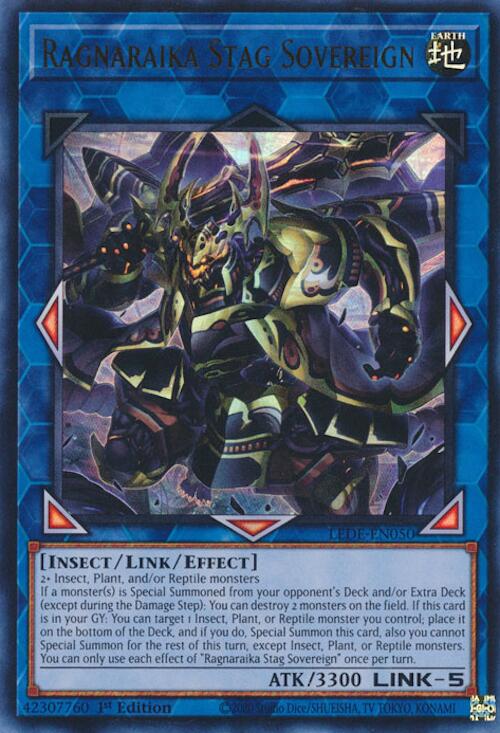 Ragnaraika Stag Sovereign [LEDE-EN050] Ultra Rare | Gear Gaming Bentonville