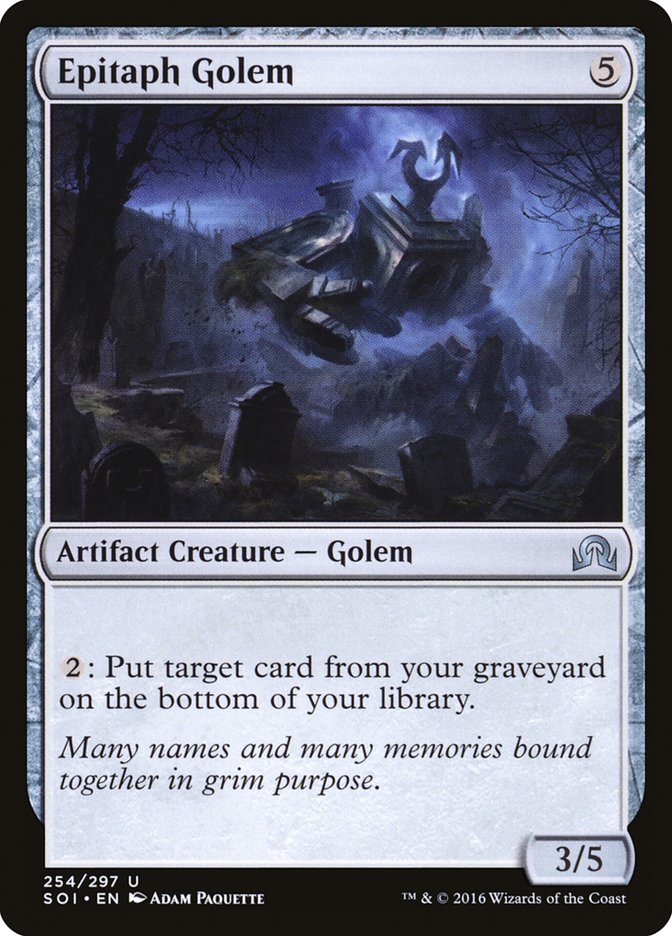 Epitaph Golem [Shadows over Innistrad] | Gear Gaming Bentonville