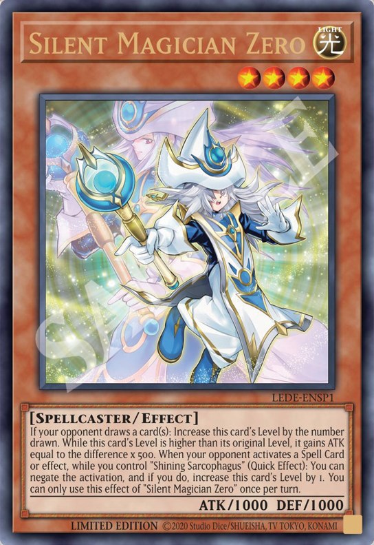 Silent Magician Zero [LEDE-ENSP1] Ultra Rare | Gear Gaming Bentonville