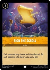 Sign the Scroll (30/204) [Ursula's Return] | Gear Gaming Bentonville