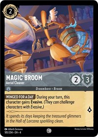 Magic Broom - Aerial Cleaner (185/204) [Ursula's Return] | Gear Gaming Bentonville