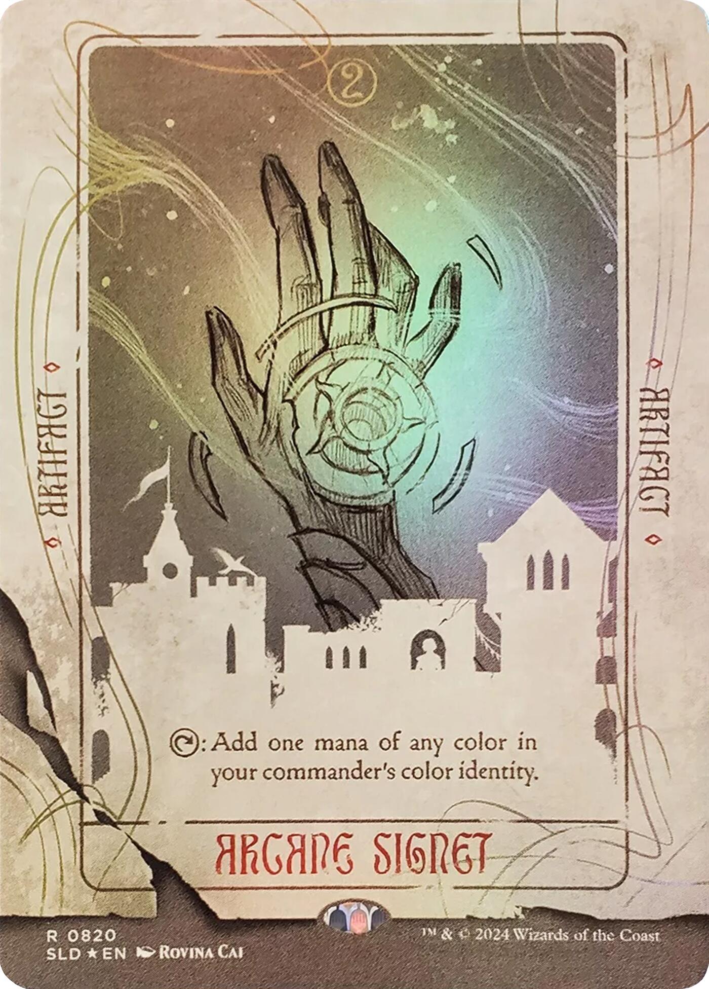 Arcane Signet (0820) (Rainbow Foil) [Secret Lair Drop Series] | Gear Gaming Bentonville
