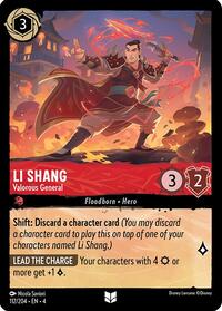 Li Shang - Valorous General (112/204) [Ursula's Return] | Gear Gaming Bentonville