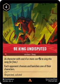 Be King Undisputed (129/204) [Ursula's Return] | Gear Gaming Bentonville