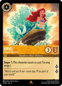 Ariel - Singing Mermaid (3/204) [Ursula's Return] | Gear Gaming Bentonville