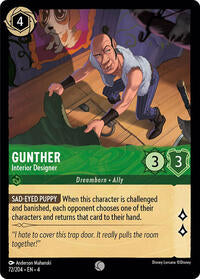 Gunther - Interior Designer (72/204) [Ursula's Return] | Gear Gaming Bentonville
