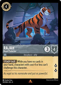 Rajah - Royal Protector (192/204) [Ursula's Return] | Gear Gaming Bentonville