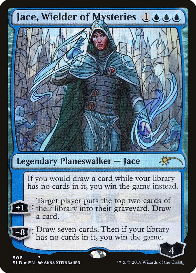 Jace, Wielder of Mysteries (Stained Glass) [Secret Lair Drop Promos] | Gear Gaming Bentonville