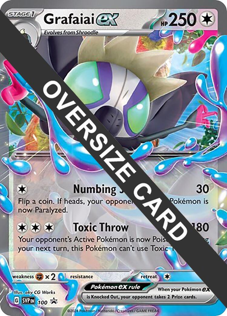 Grafaiai ex (100) (Jumbo Card) [Scarlet & Violet: Black Star Promos] | Gear Gaming Bentonville