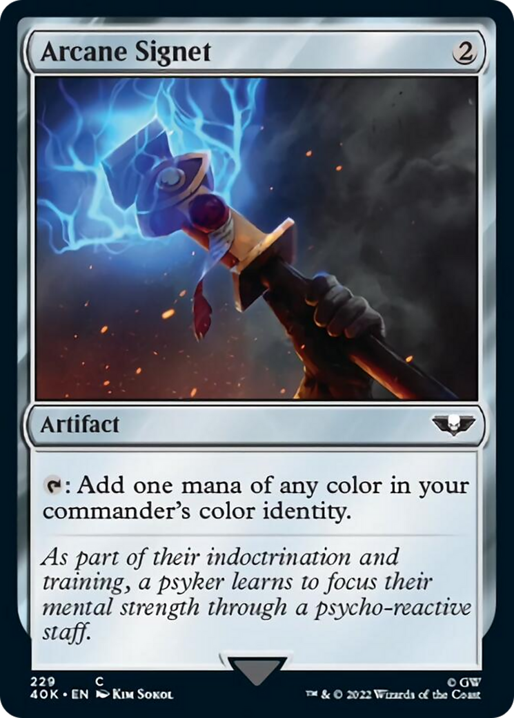 Arcane Signet (229) [Warhammer 40,000] | Gear Gaming Bentonville