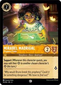 Mirabel Madrigal - Prophecy Finder (19/204) [Ursula's Return] | Gear Gaming Bentonville