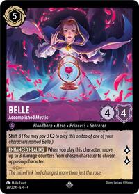 Belle - Accomplished Mystic (36/204) [Ursula's Return] | Gear Gaming Bentonville