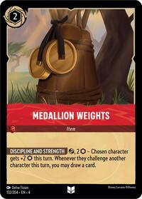 Medallion Weights (132/204) [Ursula's Return] | Gear Gaming Bentonville