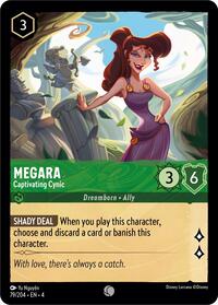 Megara - Captivating Cynic (79/204) [Ursula's Return] | Gear Gaming Bentonville
