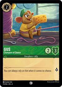 Gus - Champion of Cheese (73/204) [Ursula's Return] | Gear Gaming Bentonville