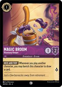 Magic Broom - Illuminary Keeper (48/204) [Ursula's Return] | Gear Gaming Bentonville