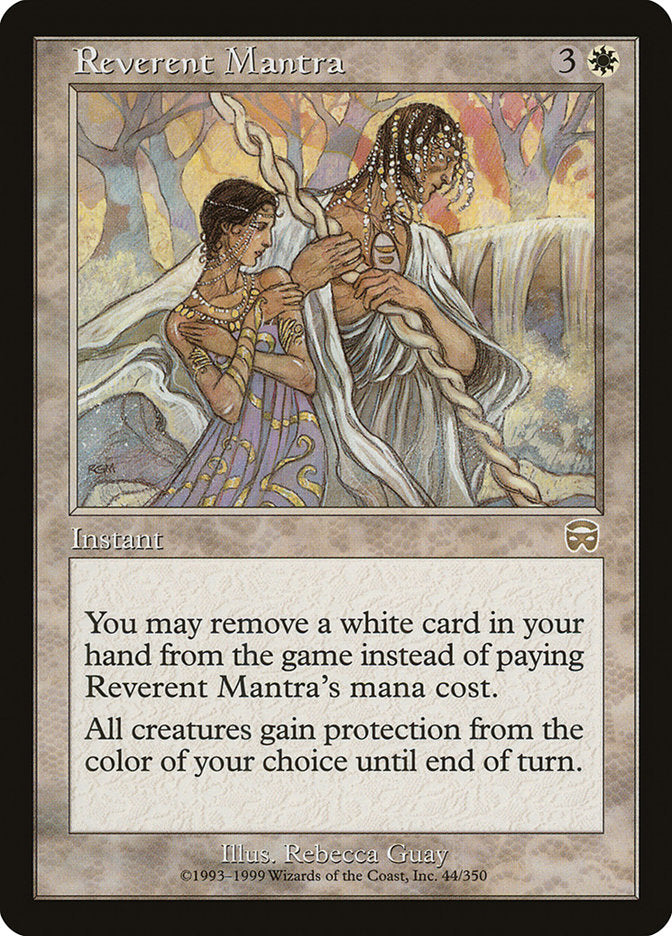 Reverent Mantra [Mercadian Masques] | Gear Gaming Bentonville