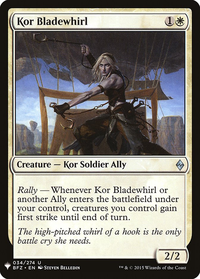 Kor Bladewhirl [Mystery Booster] | Gear Gaming Bentonville