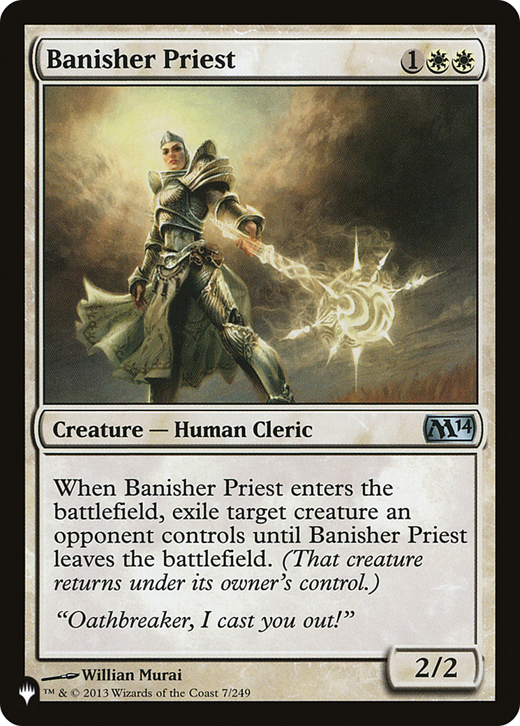 Banisher Priest [The List Reprints] | Gear Gaming Bentonville