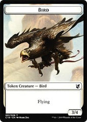 Bird (001) // Sculpture Double-Sided Token [Commander 2019 Tokens] | Gear Gaming Bentonville