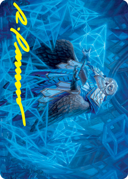 Imbraham, Dean of Theory Art Card (Gold-Stamped Signature) [Strixhaven: School of Mages Art Series] | Gear Gaming Bentonville
