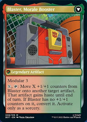 Blaster, Combat DJ // Blaster, Morale Booster [Transformers] | Gear Gaming Bentonville